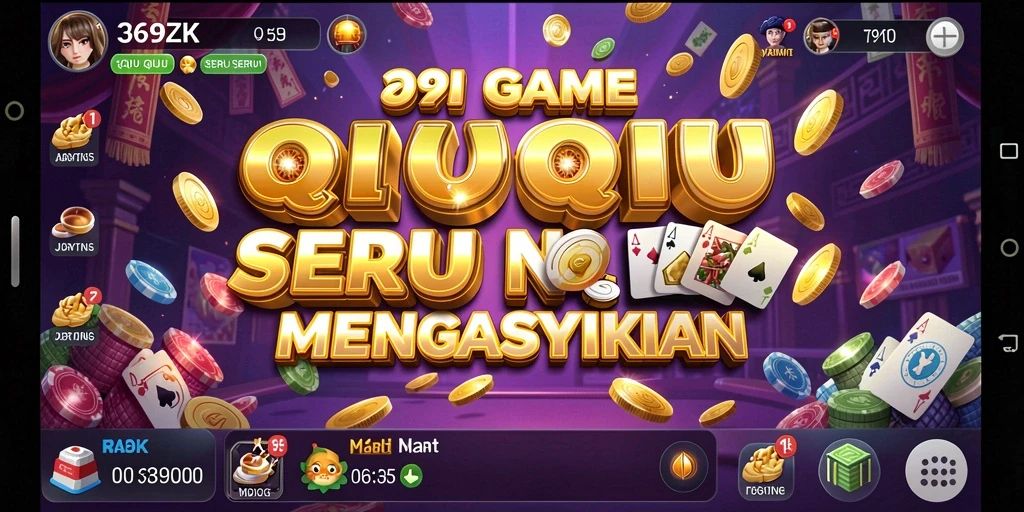 Screenshot gameplay QiuQiu di 369ZK yang penuh aksi.