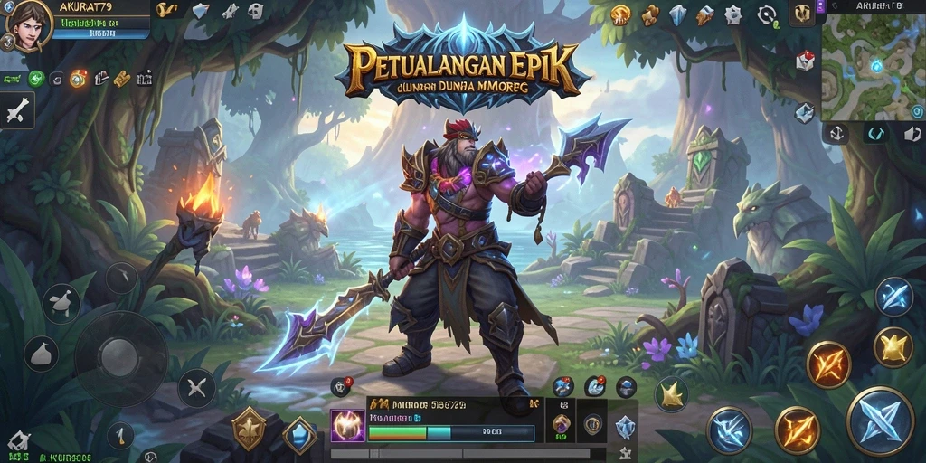 Tampilan gameplay mengesankan dari AKURAT79 yang penuh aksi.