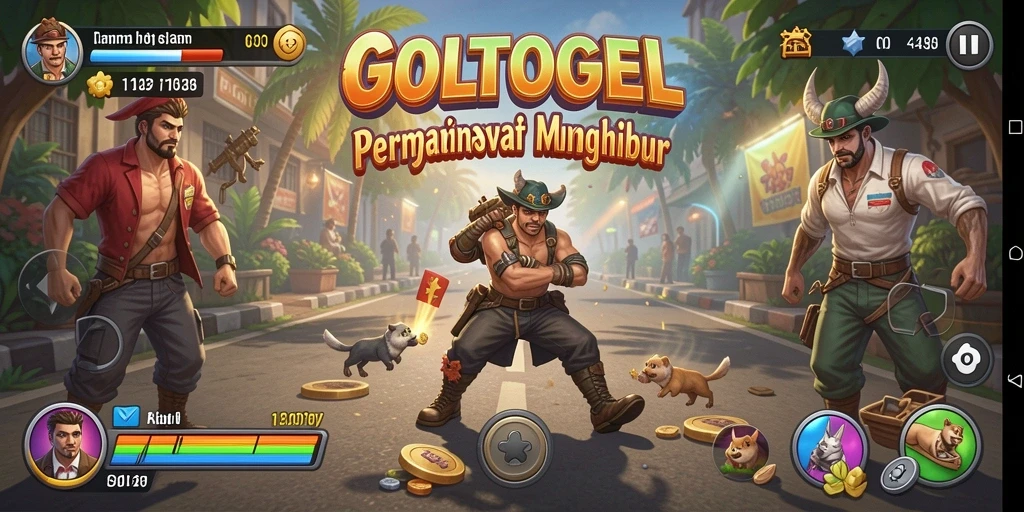 Screenshot gameplay GOLTOGEL menampilkan keseruan dan tantangan permainan.