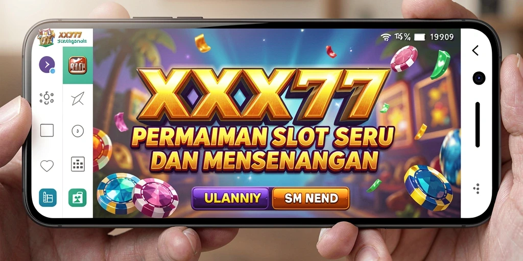 Tangkapan layar gameplay XXX777 menampilkan keseruan bermain slot.